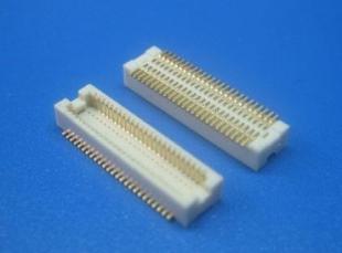 厂家直供0.5mm板对板母座H2.3 合高3.0 2X25pin 高密度连接的可靠选择